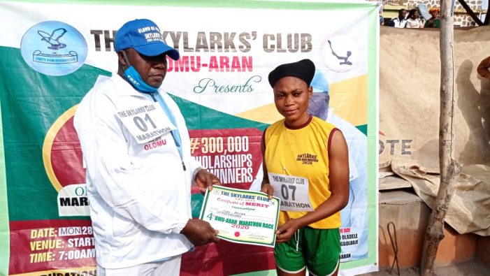 Salihu retains Skylarks’ Omu-Aran Marathon title