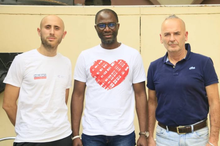 Italian Coaches Arrive Nigeria for Berackiah/Abigol Football Coaching Workshop