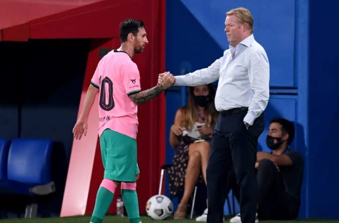 Koeman: Messi is getting back to his best for Barcelona