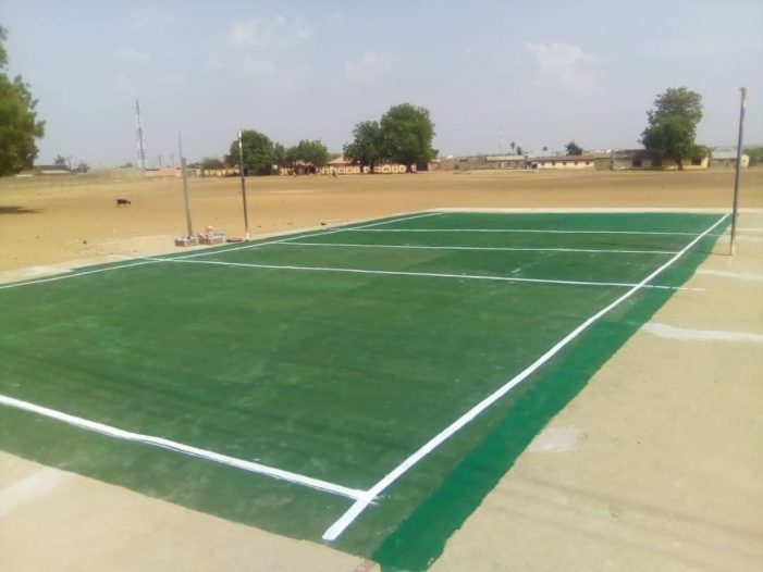 DCP Hasso gives Numan Volleyball Court a facelift ahead of Unity Cup