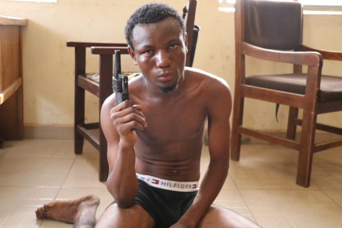 Just in: Security Operatives Nab Kogi Poly Student with Revolver Pistol, Rounds of Ammunition
