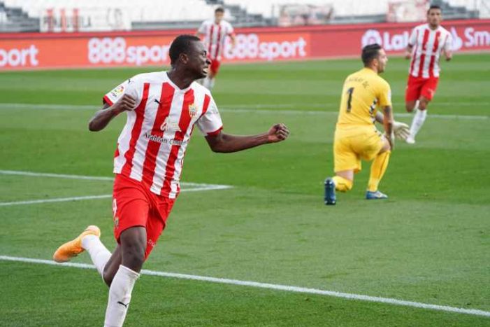 Umar Sadiq provides assist in Almeria big win at Tenerife