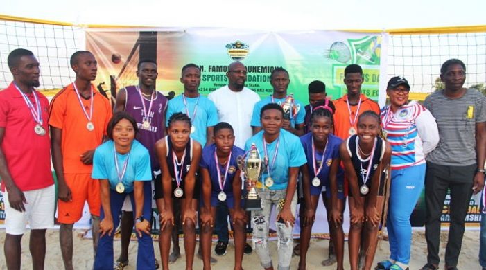 Rivers, Delta claim top honors at Hon Daunemigha Beach Volleyball Championships