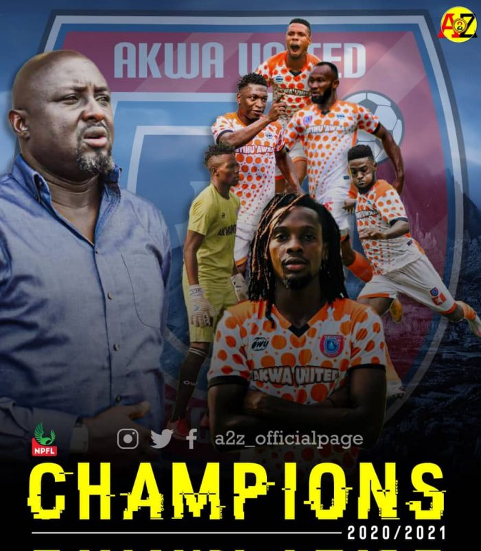 Club Owners congratulate Akwa United as NPFL Champions