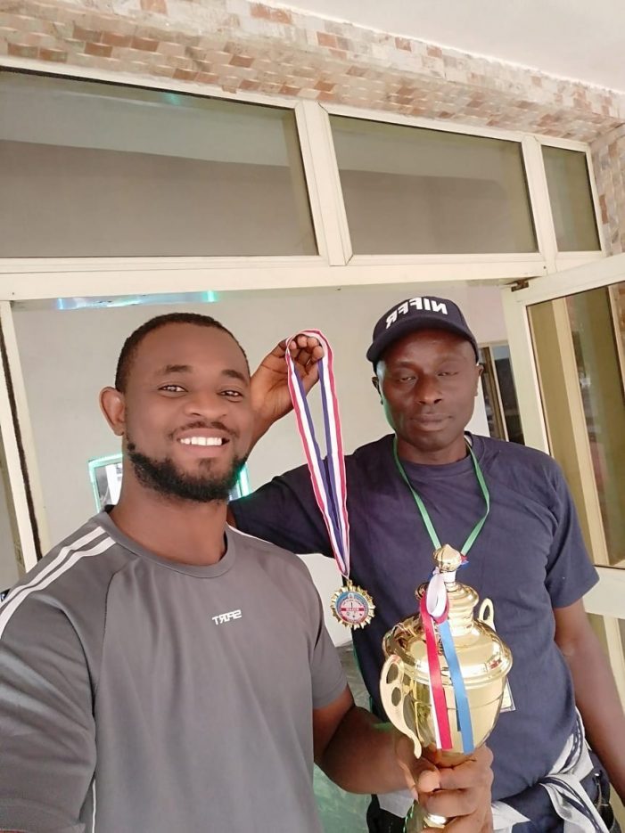 2021 RIGAN: Seunayo upset 3 times champ to clinch gold in Badminton Male Single Digital category