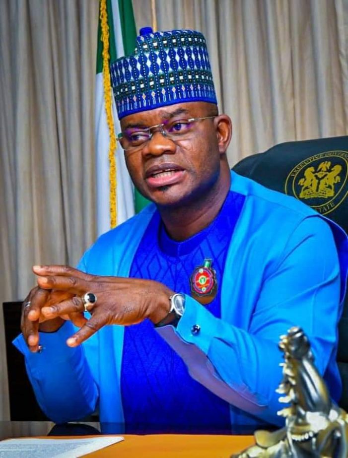 2023: Governor Yahaya Bello declares to run for Presidency, reveals how he will make 20 million millionaires in one year