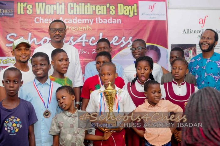 Amao Group of Schools claim Schools4Chess Children Day Tournament
