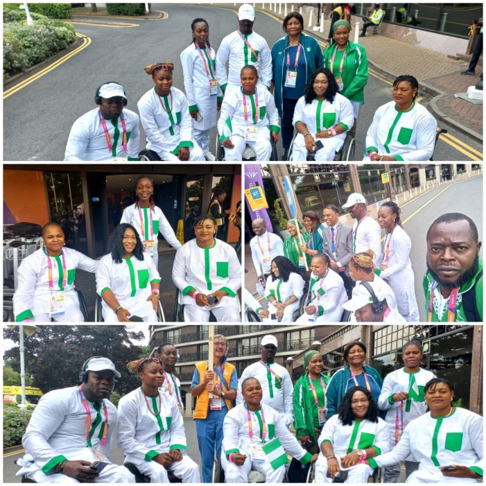 Colourful, optimistic Team Nigeria impresses at Commonwealth Games opening ceremony
