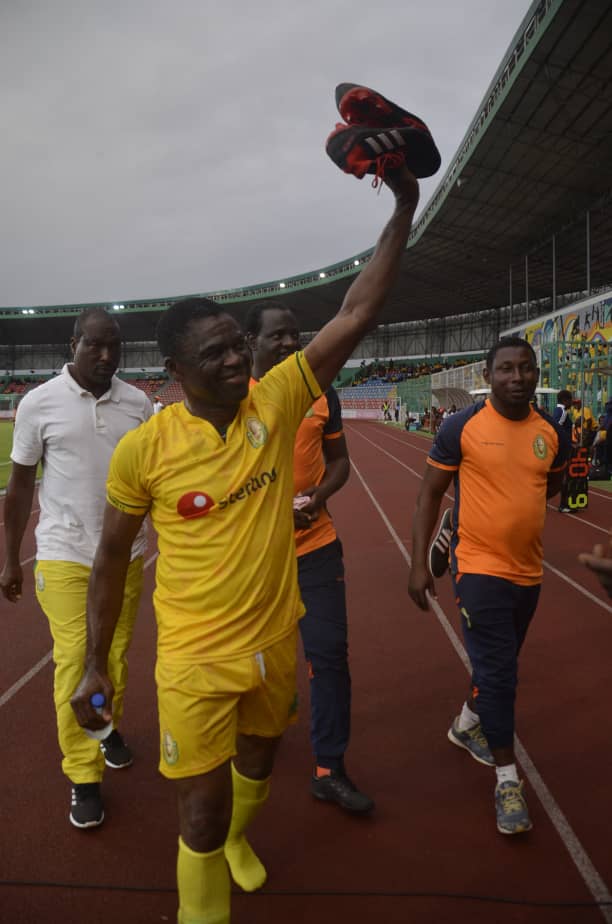 Philip Shaibu retires from active football after guiding Bendel Insurance to NPFL, assure fans of total commitment