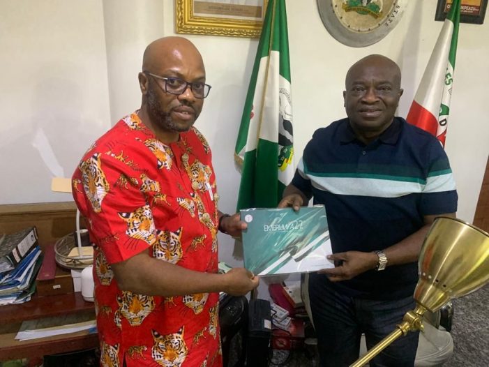 Abia Governor, Ikpeazu endorses Dr. Christian Emeruwa for NFF top seat