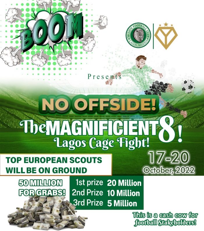 Over 35 million up for grab as 36 Lion, Diamond Sports float Magnificent 8 Scouting Tourney