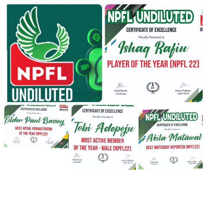 Burna Boy, Asake shine as Akwa United, Rivers United, Tobi Adepoju, others win inaugural NPFL Undiluted top honors