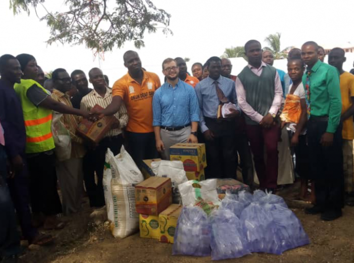 Independent Baptist Church donates relief items to flood victims in Kogi