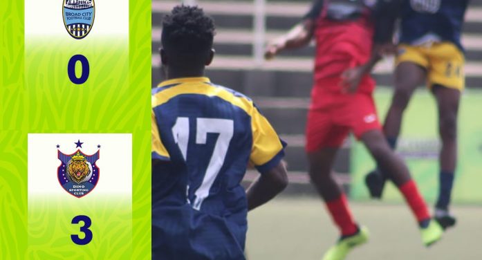 TCC League : Daniel Effiong’s hat-trick guides Dino SC to perfect win at Broad City           