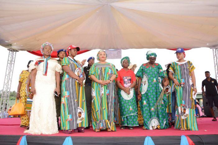 Gov. Bello’s Victory: Amupitan felicitates with Kogi First Lady, extols her selfless sacrifice