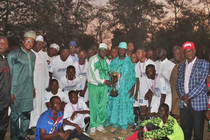 Community Sec Sch lifts 16th Olujumu Unity Cup