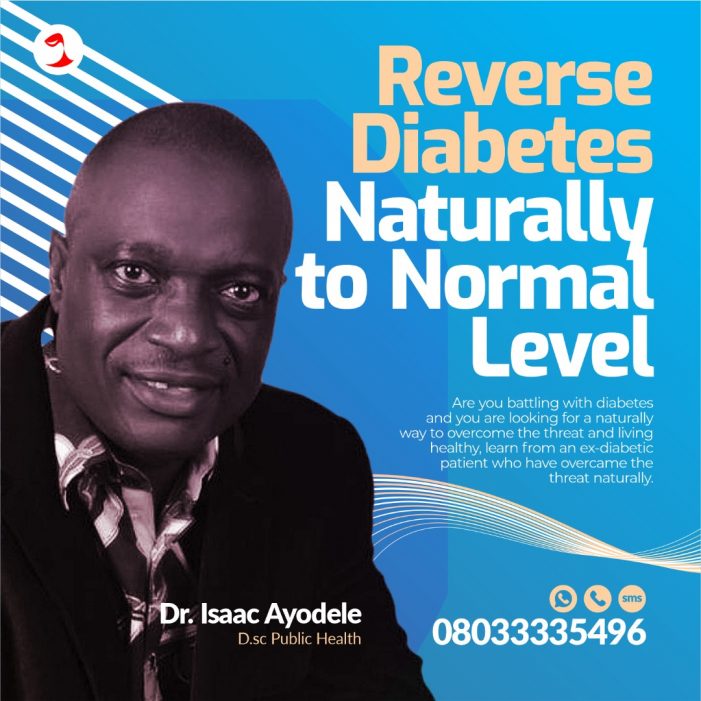 Nigerian Herbal Therapist, Dr Isaac Ayodele Reveals How to Reverse Diabetes Naturally