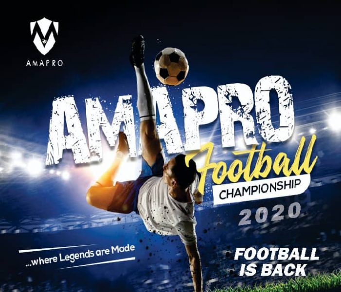 Amapro Football Championship begins in November