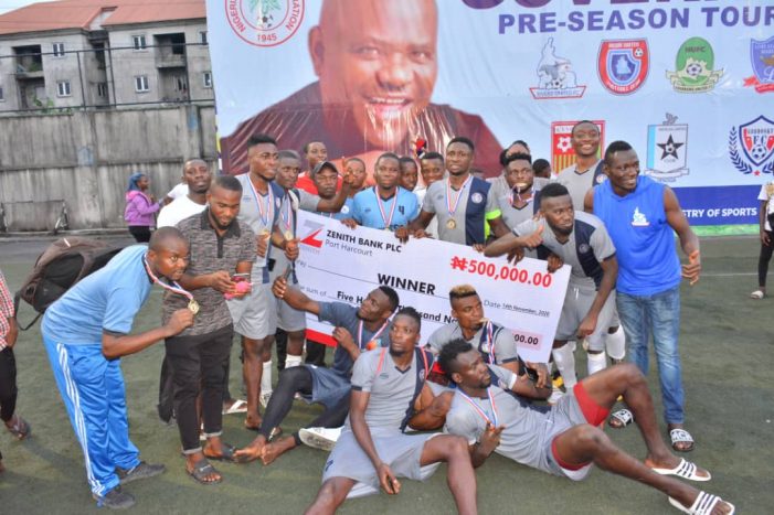 Rivers United Emerge champions at Governor Wike Pre-Season Tournament