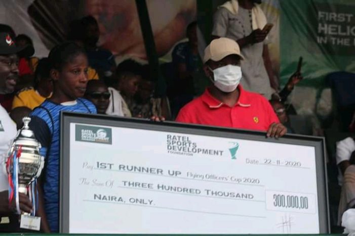 Flying Officers Cup: Bayelsa Queens, Nasarawa Amazons, Edo Queens, Ratels Receive Competition Prize Money