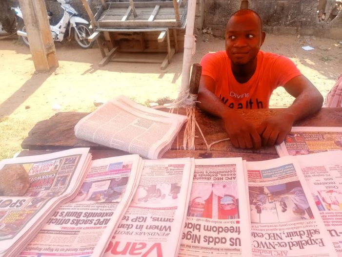 ASUU strike has turned me to newspaper vendor – 400L FUL student