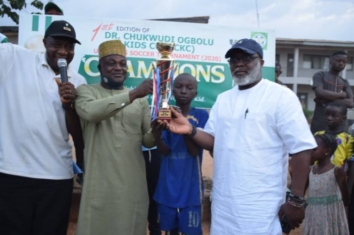 Kwara United U-12 team wins Dr. Chukwudi Ogbolu Kids Champioship