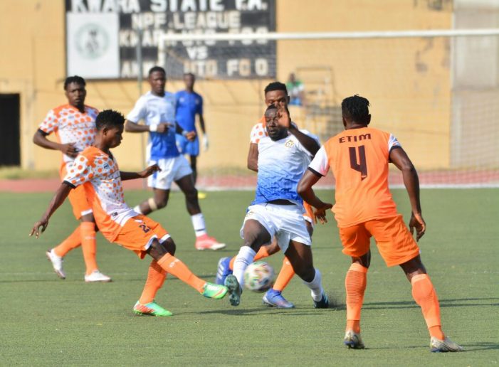 Nwaeze score at both ends as Kwara, Akwa Share Spoils in a Battle of Uniteds