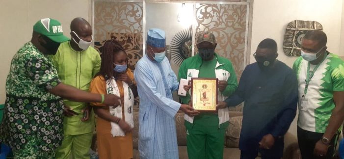 Super Eagles Supporters Club honors Dalung as National ‘Patron’