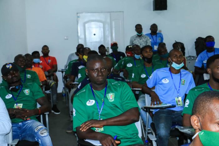 NFF Aims to Provide Jobs for Nigerian Coaches as Berackiah/Abigol Coaching Clinc Train hits Asaba