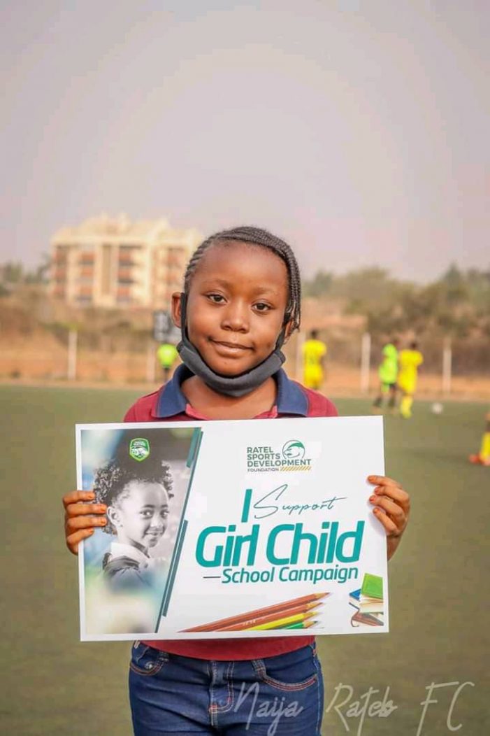 Ratel Sports Foundation Raise Funds for Girl-Child School Campaign Novelty Match