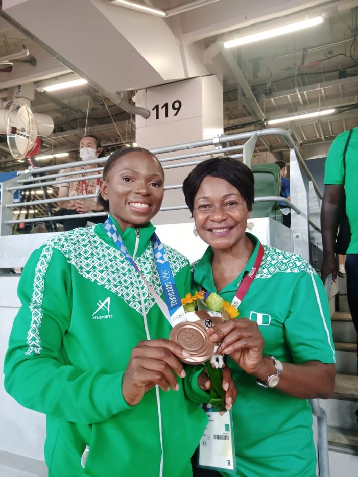 Tokyo 2020: Ese Brume wins Team Nigeria’s first medal after 25 years