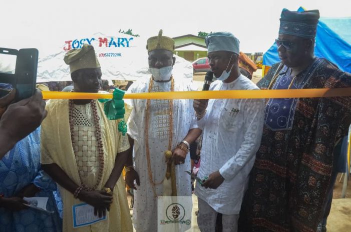 Hon. Musa Commissions Dominion Primary Health Center, Receives Clergyman