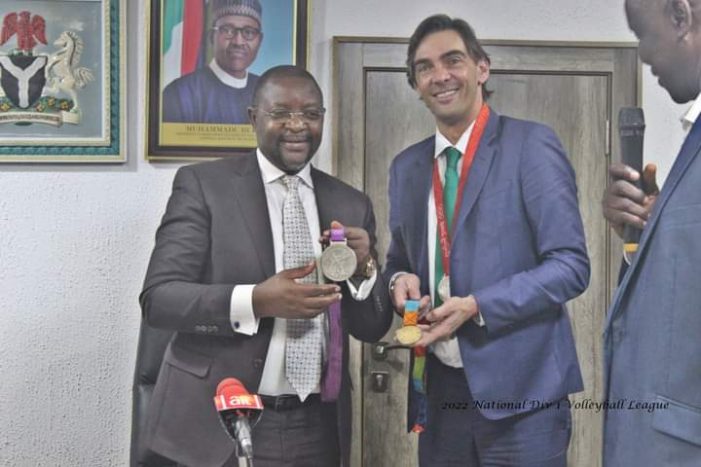 FIVB hails Sunday Dare, Musa Nimrod on volleyball development in Nigeria