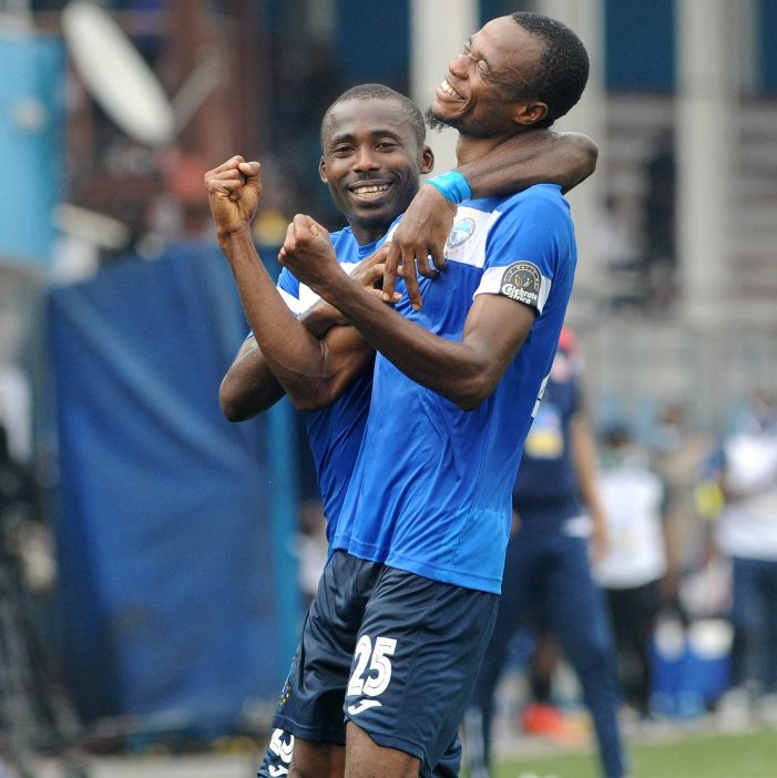 Mbaoma boosts Enyimba’s continental hope with late goal against Akwa