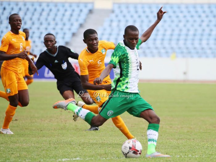 Golden Eaglets perch on young elephants of Ivory Coast to seal Africa U17 Cup of Nations berth