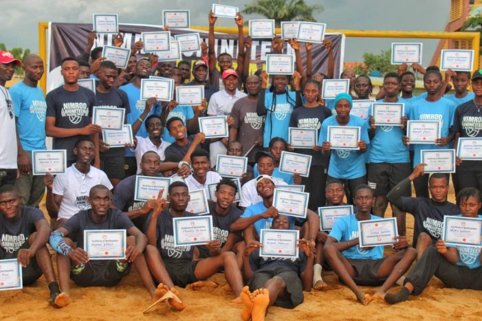 Nimrod wants coaches to engage youths through Volleyball
