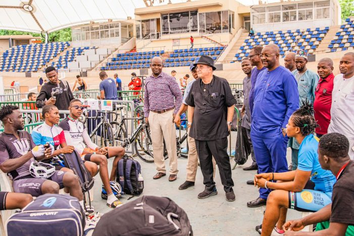 Best cyclists arrive Nigeria for African Track Cycling Championships