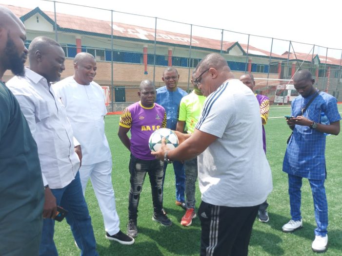Football is profit oriented not charity, says Churchill Oliseh