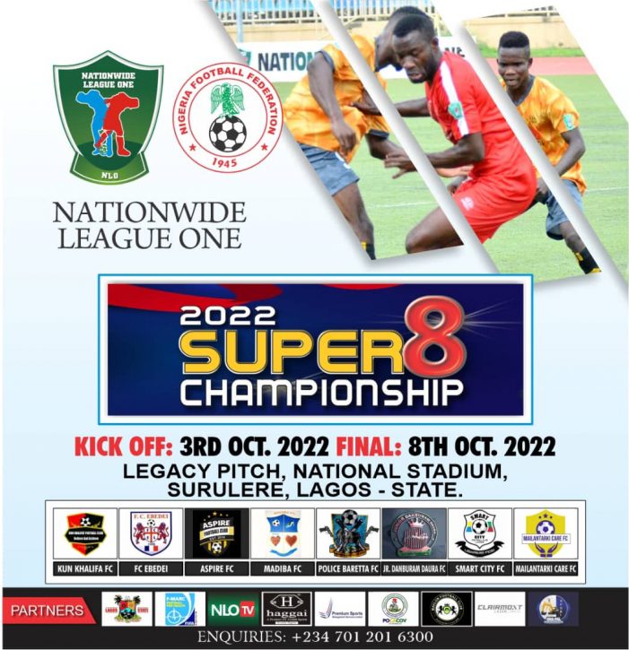 Behold! The eight champions jostling for NLO Super 8 diadem in Lagos