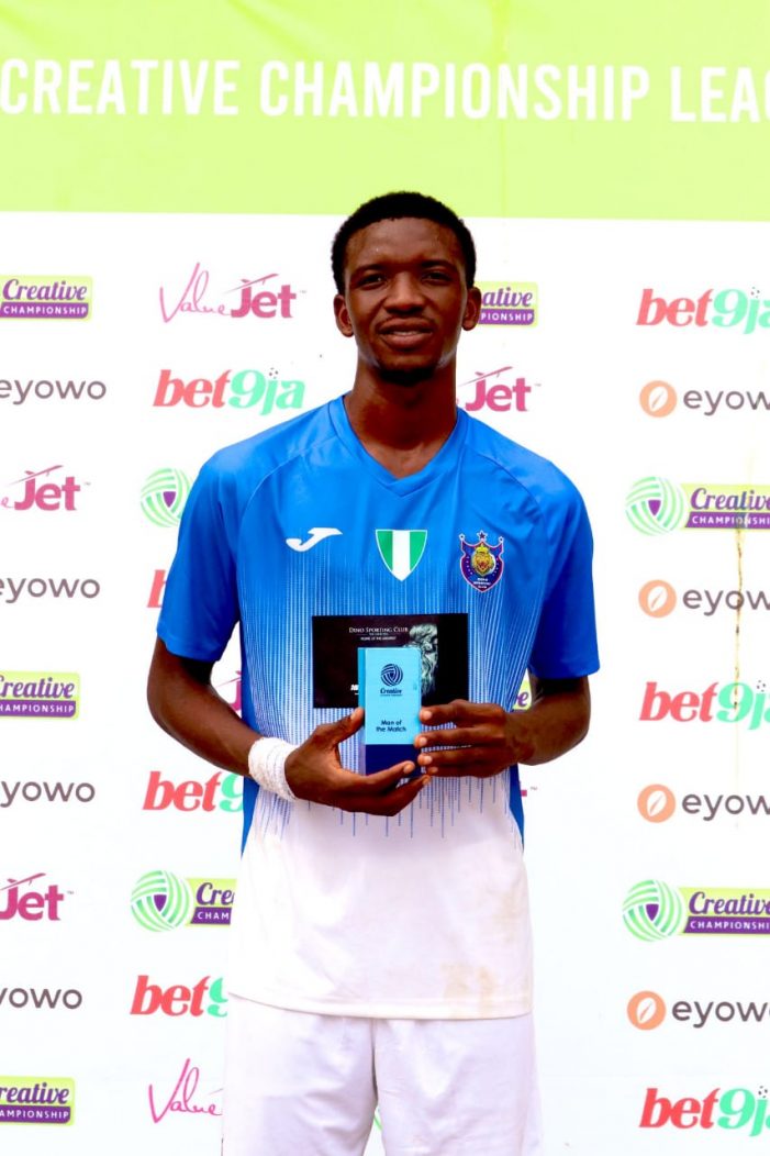 TCC League: Dino’s Kator Ojime wins star performer prize for beating Gbagada
