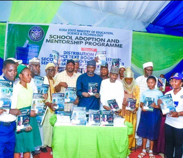 Gov. Bello launches distribution of 11,000 free textbooks to students In Kogi