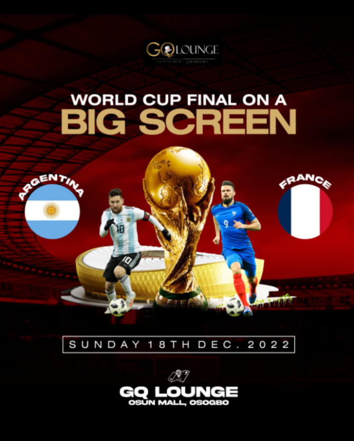 Qatar 2022: GQ Lounge to beam live France versus Argentina final duel